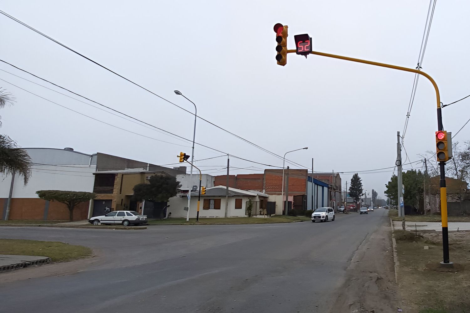 El accidente ocurrió en la zona de Lucio Mansillay 11 de Septiembre.