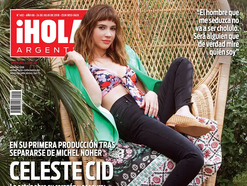 Tras su separación, Celeste Cid abre su corazón a ¡Hola!