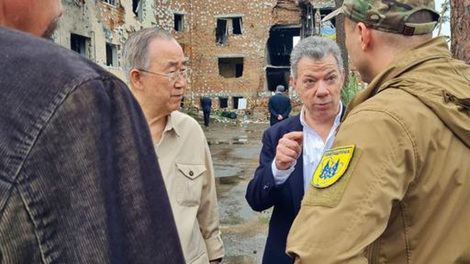 ¡SOS UCRANIA! Ayuda mundial y no ignorar la guerra es el pedido del expresidente Santos