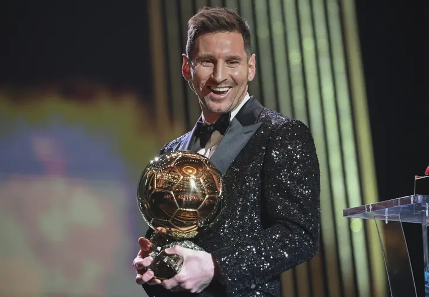 Messi ganó  su octavo Balón de Oro