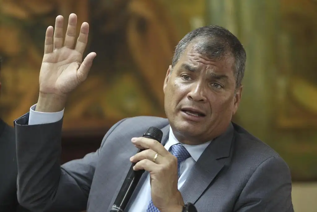 Ratificaron la orden de prisión preventiva para el expresidente de Ecuador 