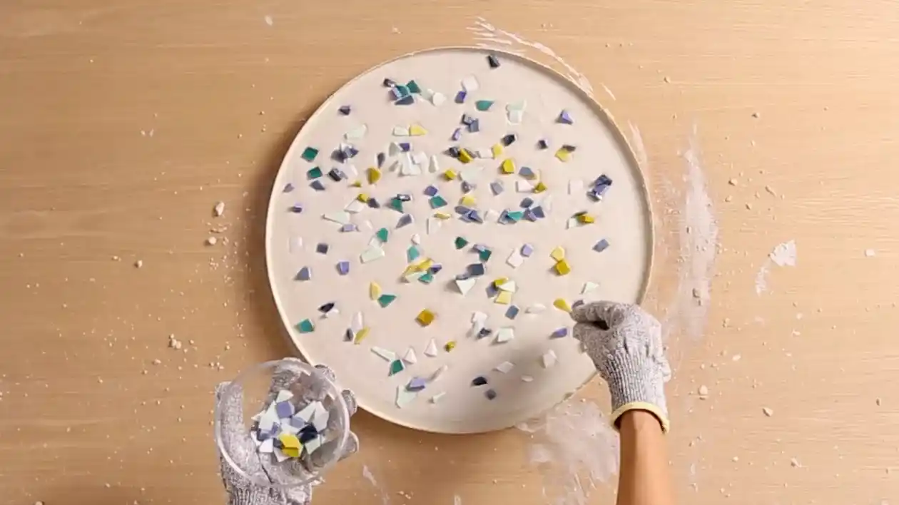 aplicar el cemento blanco