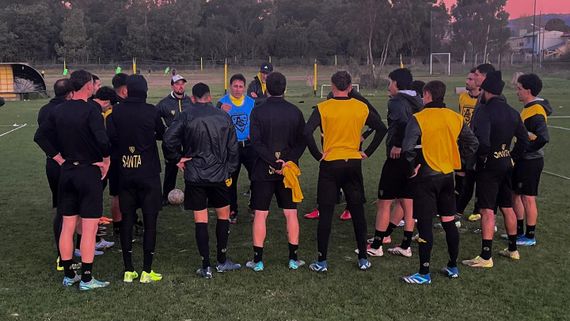 Santamarina reanudó las prácticas en el predio