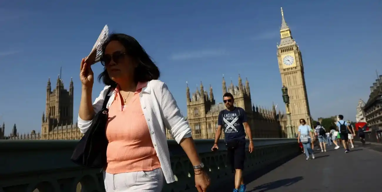 El dato fue confirmado Servicio Meteorológico Nacional inglés este lunes. Reuters.
