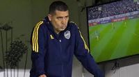 Riquelme se juntó con el plantel