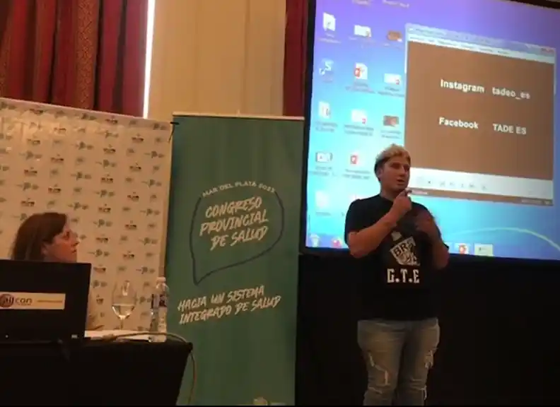 EN MAR DEL PLATA: La agrupación chascomunense TADE ES! participó del Congreso Provincial de la Salud