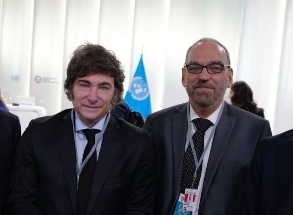 Javier Milei y Fernando Iglesias