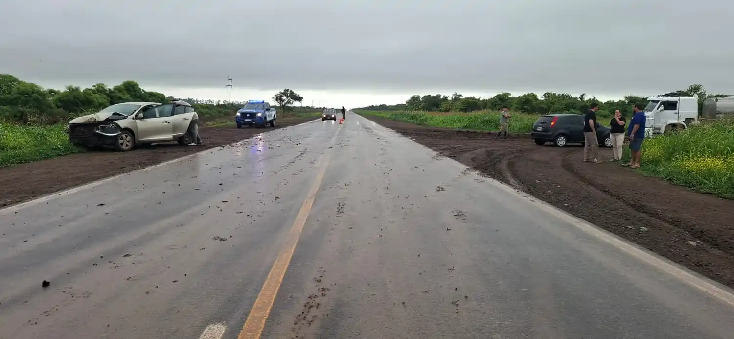 Choque en Ruta 23 con varios heridos: uno de ellos tuvo que ser trasladado a un centro de mayor complejidad