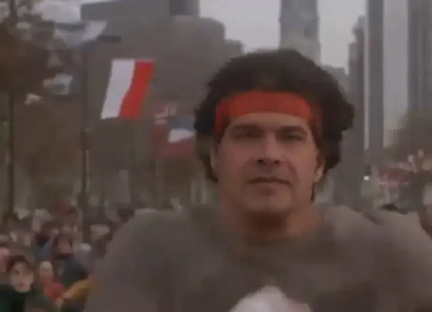 Jorge Capitanich estrenó un insólito spot de campaña de cara a las elecciones: “El Coqui Balboa”