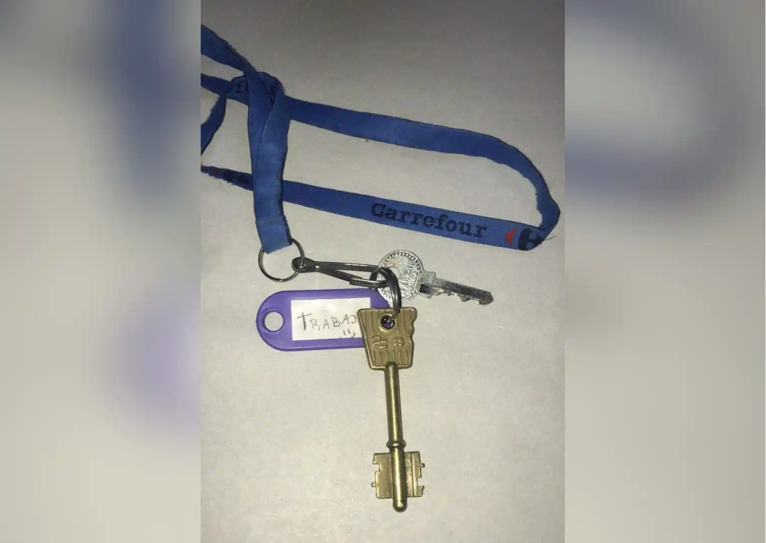 Encontraron esta llave en calle Manuel Iglesias