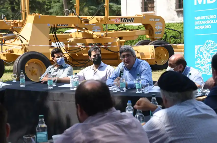 Se invertirán más de 20 millones de pesos en mejoras de caminos rurales de Mar Chiquita