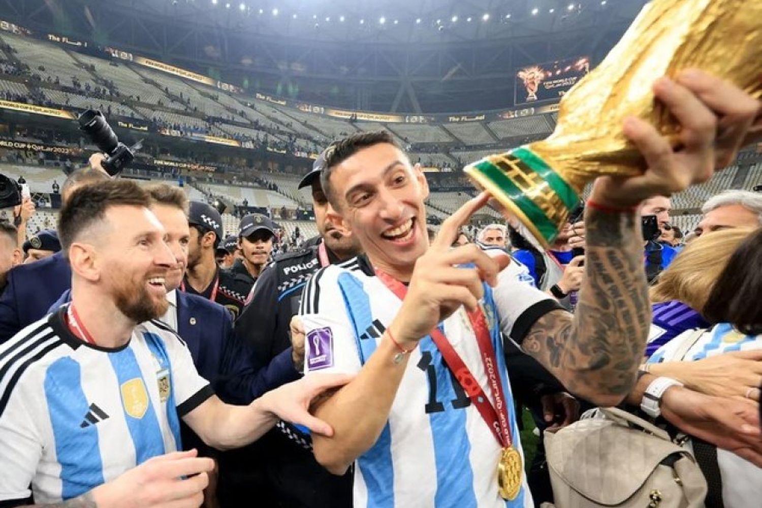 Di María: "La conexión con Messi es lo mejor que me pasó"