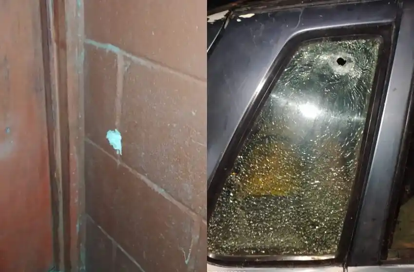 Violento ataque a tiros en zona oeste: balearon cuatro casas y tres autos