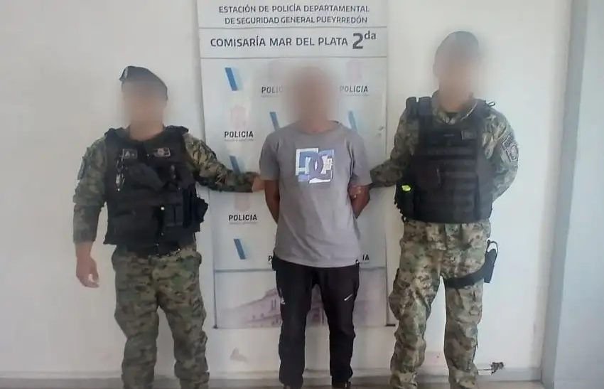 El violento sujeto fue alojado en la Unidad Penal N°44.