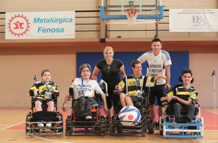 El fútbol en sillas de ruedas llega a Mar del Plata