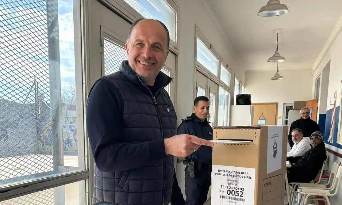 Votó el Intendente Pablo Garate