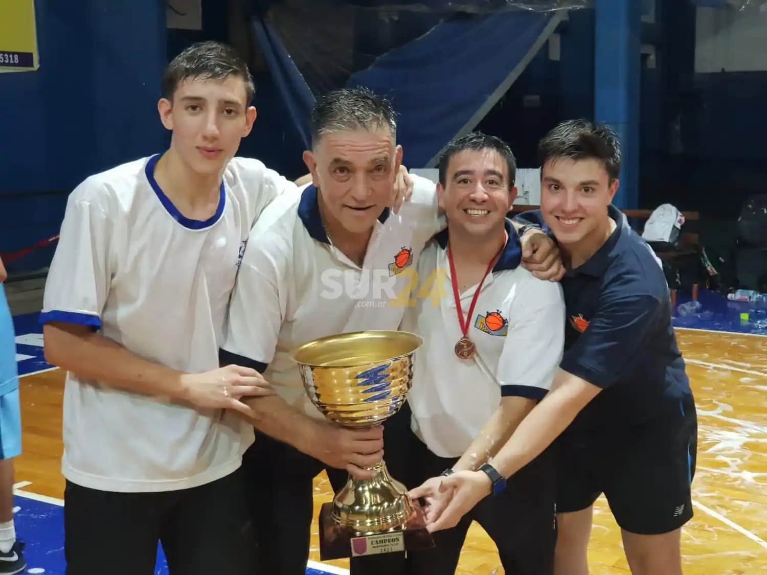 El "Nono" Pugliese ya sabe lo que es ser campeón con la Asociación Venadense en el Interasociaciones.