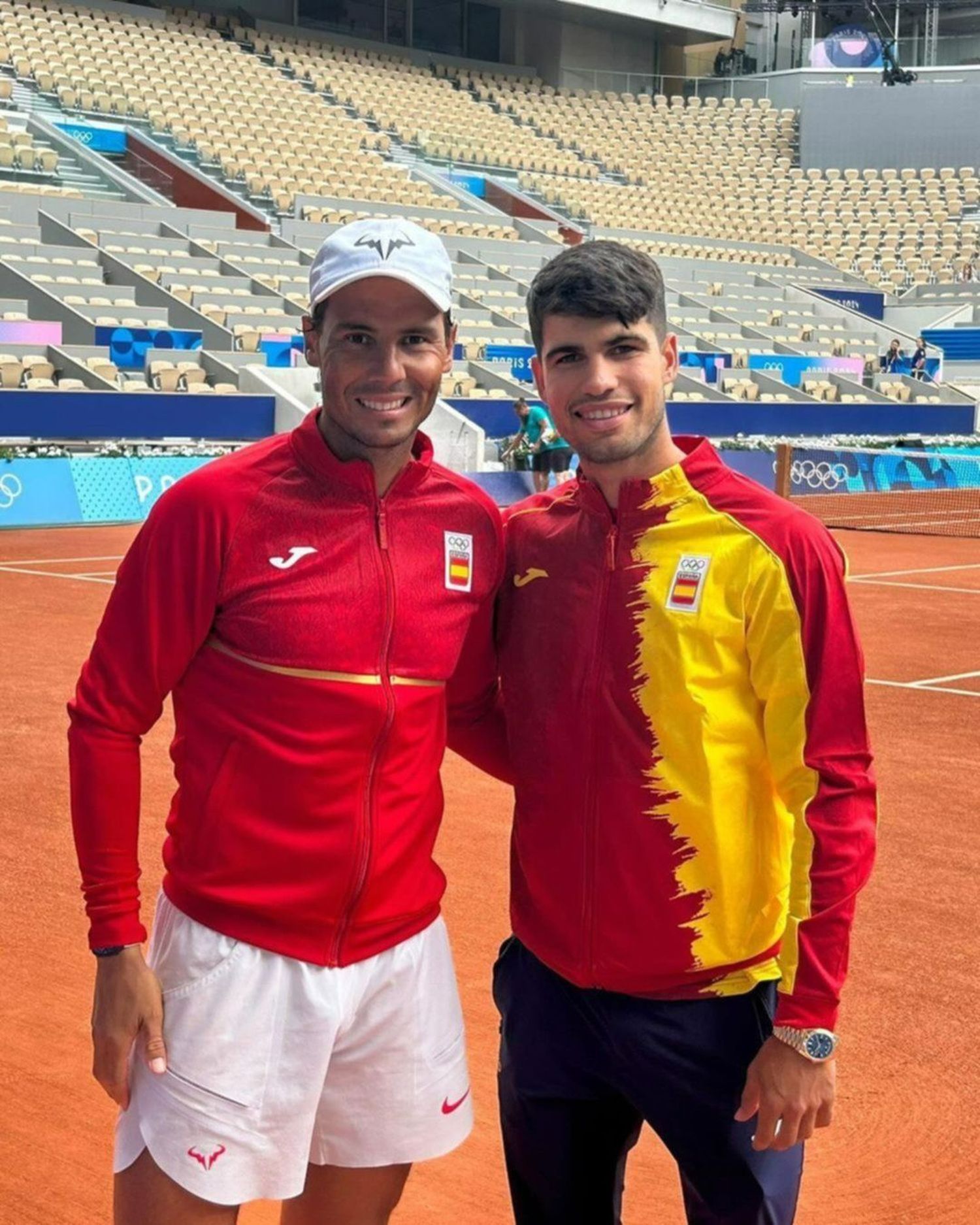 Rafael Nadal y Carlos Alcaraz: Sueños olímpicos en París 2024