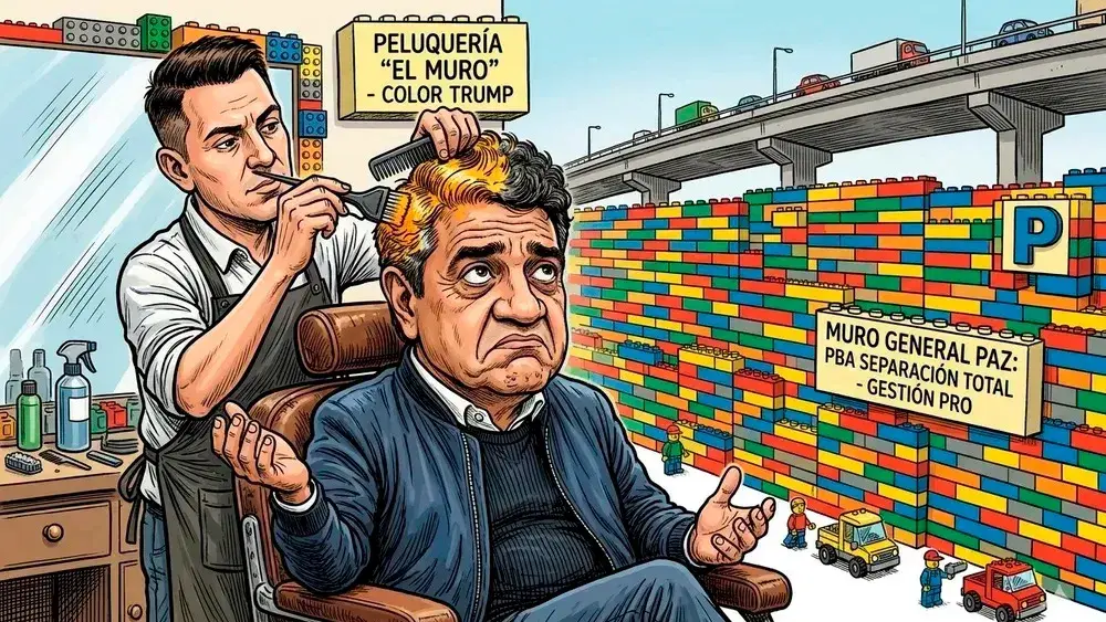 La imagen irónica con la que Javier Alonso acompañó su posteo contra Jorge Macri.