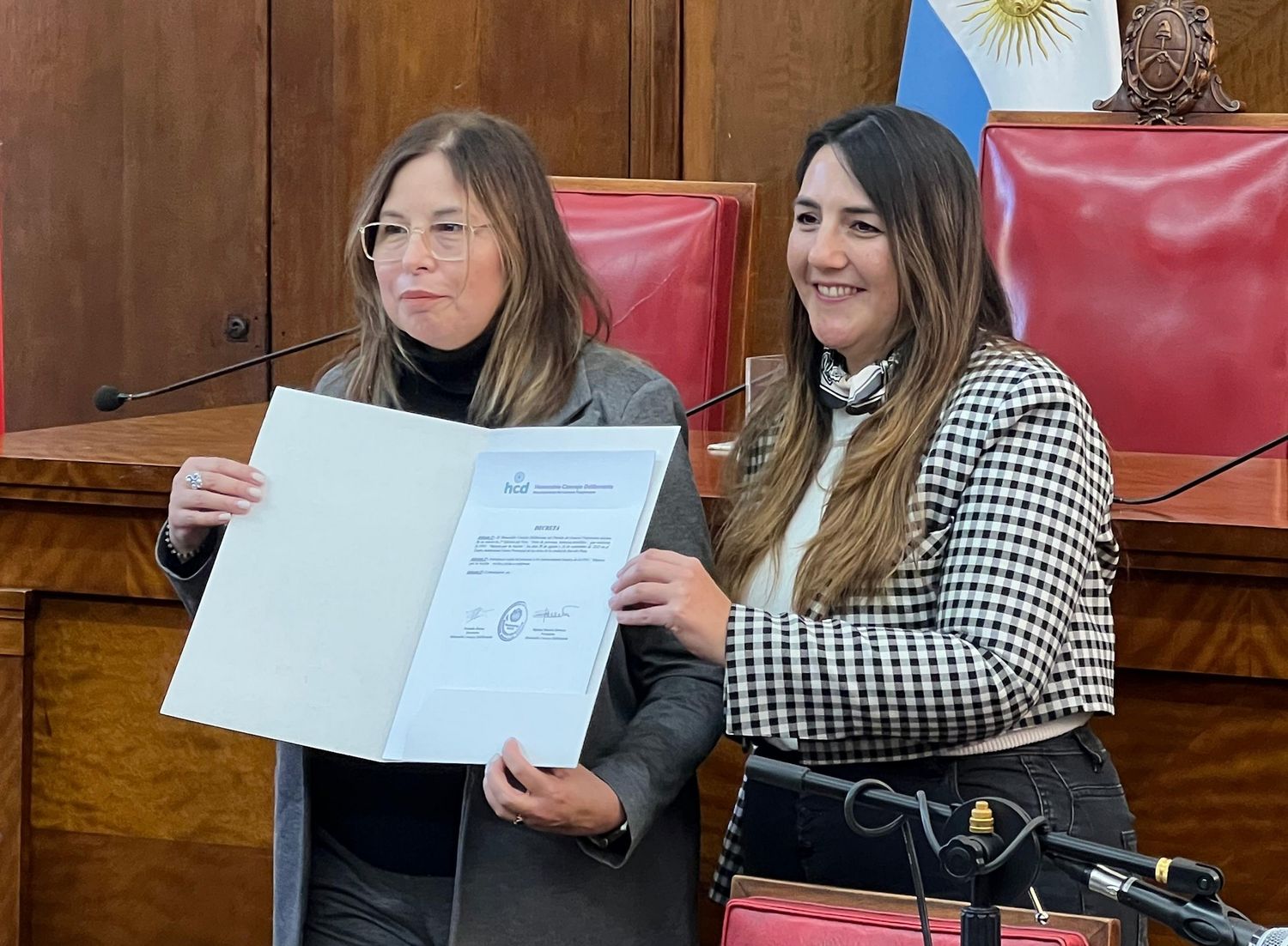 La ONG fue reconocida en el recinto del Concejo Deliberante.