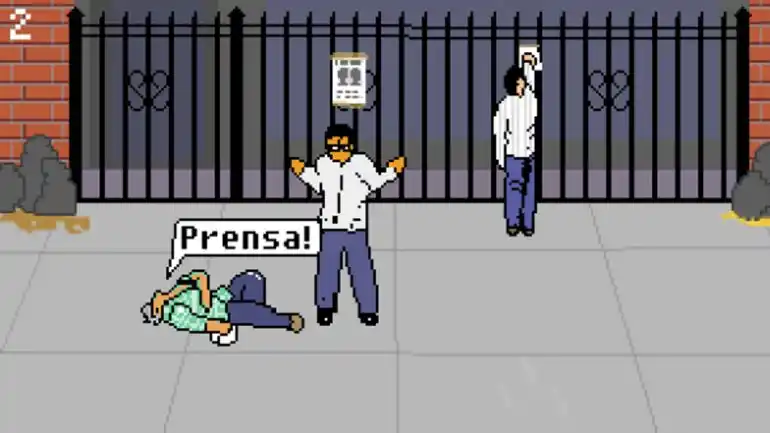¡Prensaaa! El funcionario que simuló un golpe ya tiene su videojuego