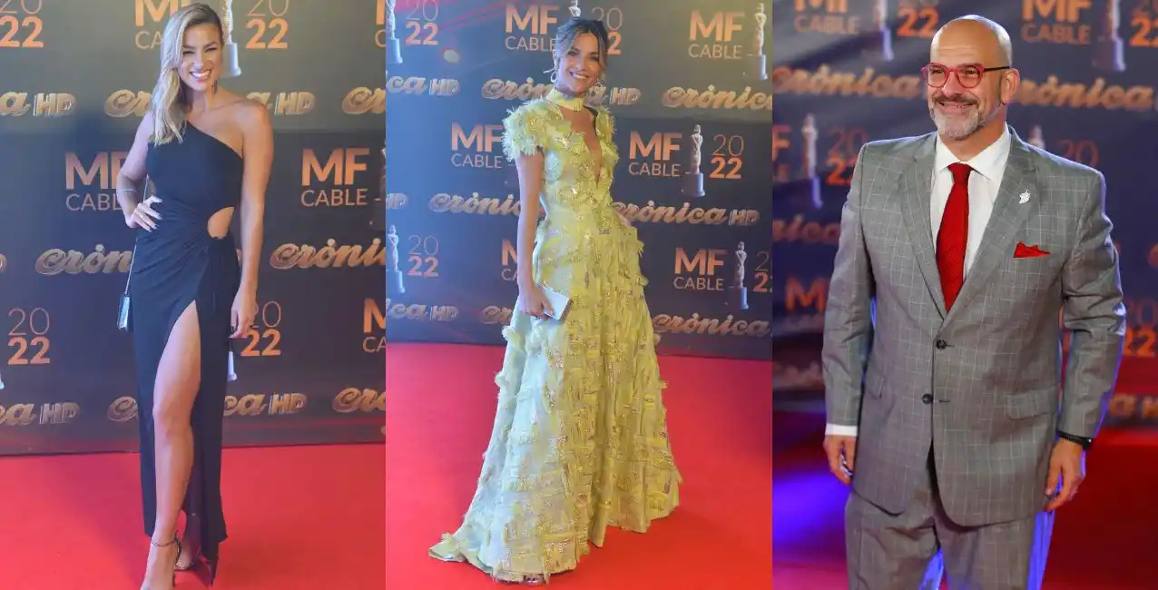 Martín Fierro de Cable 2022: los mejores looks de la alfombra roja