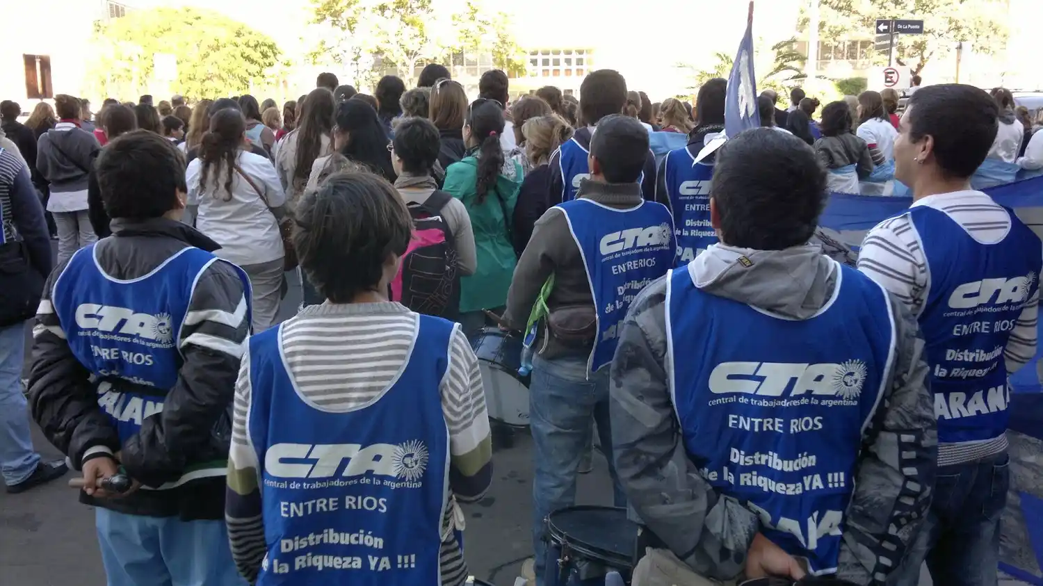 Micheli marcha con la CTA y espera adhesión de Moyano