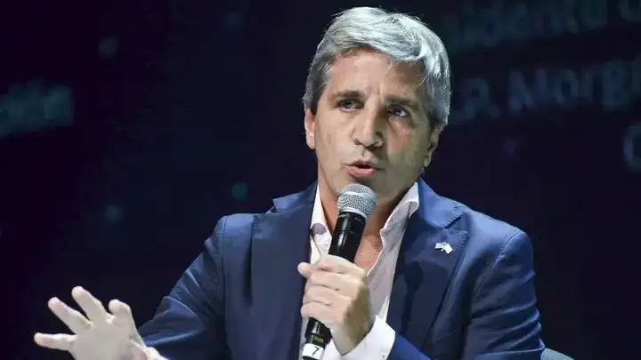 Luis Caputo, ministro de Economía.