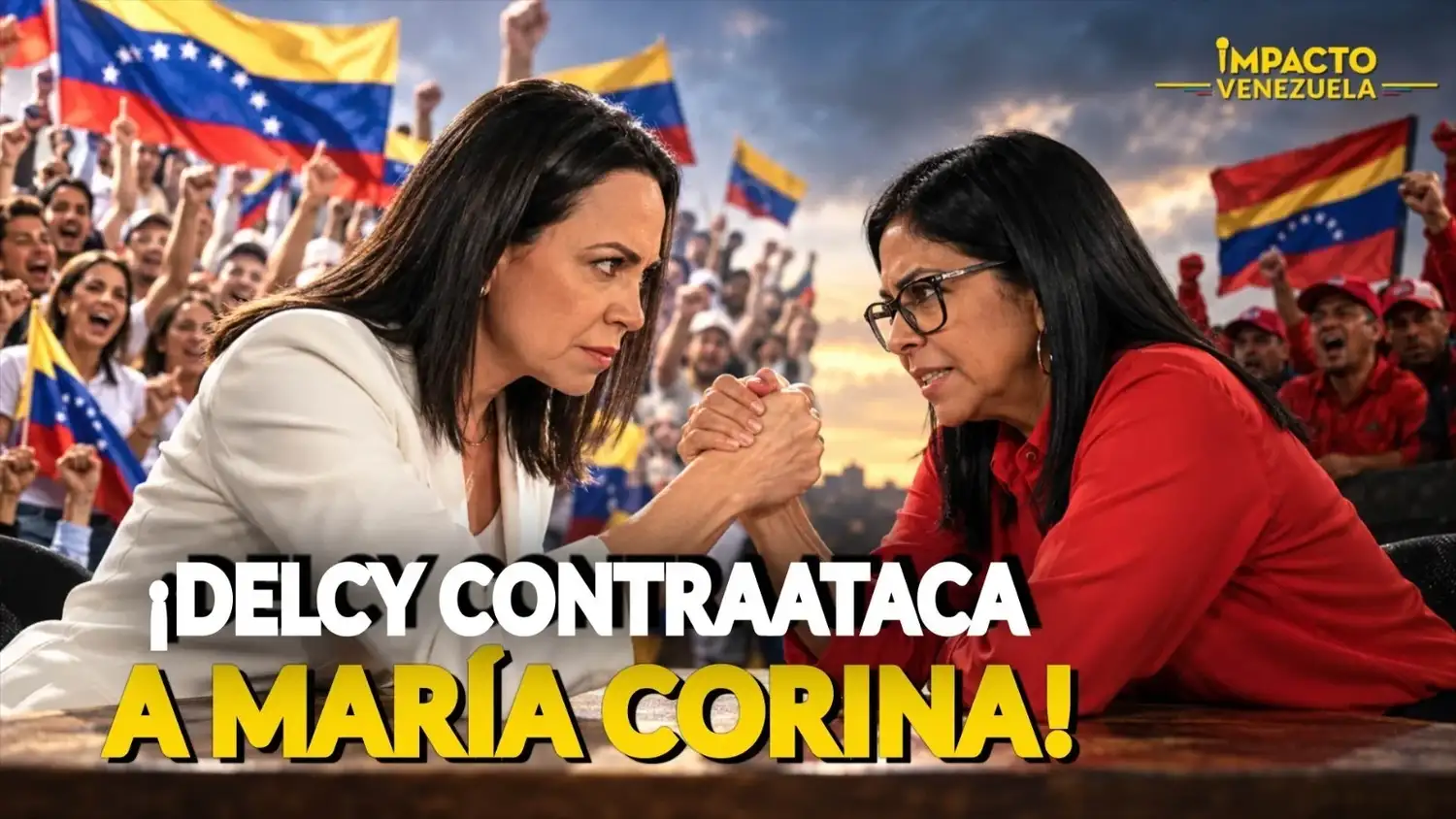 DELCY EN ALERTA: La agenda de María Corina sacude los planes del chavismo