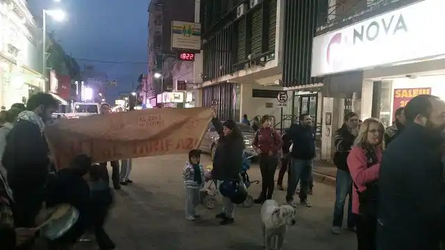 Gualeguaychú también se manifestó contra el tarifazo