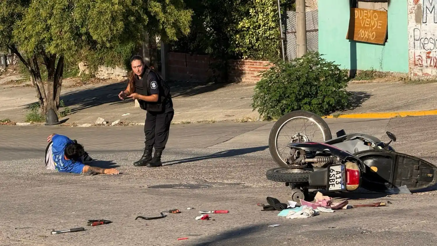 Accidente persecución