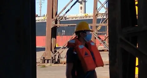 Mensaje para los trabajadores portuarios