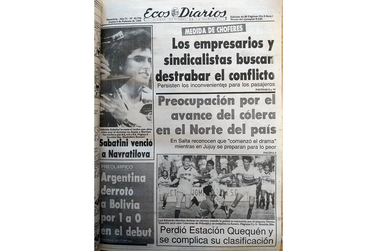 Lunes 3 de febrero de 1992