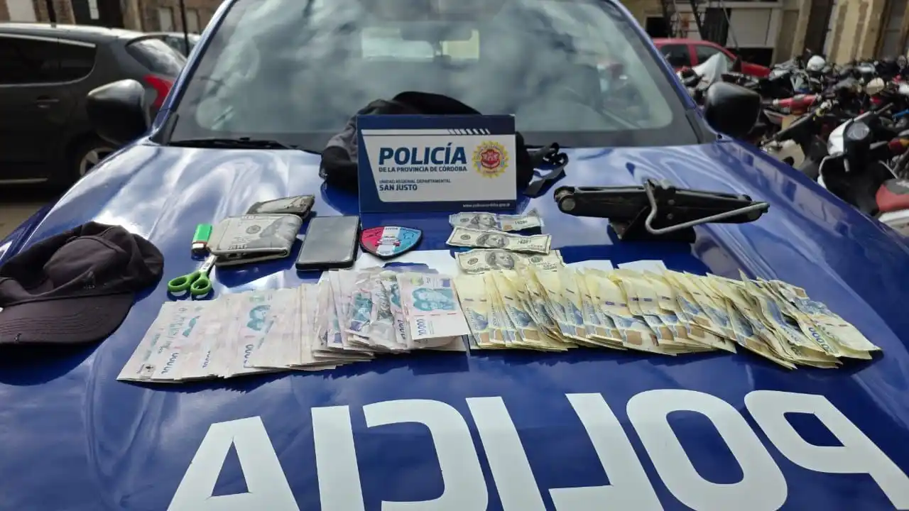 Intentó ingresar a una casa, llevaba más de $2 millones y terminó detenido tras resistirse a la Policía