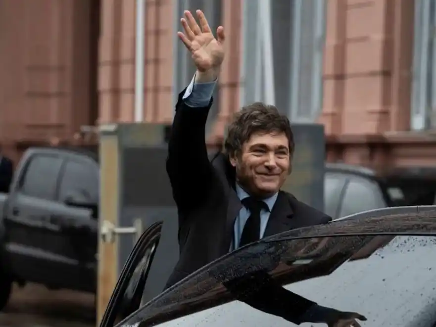 Javier Milei, presidente de Argentina