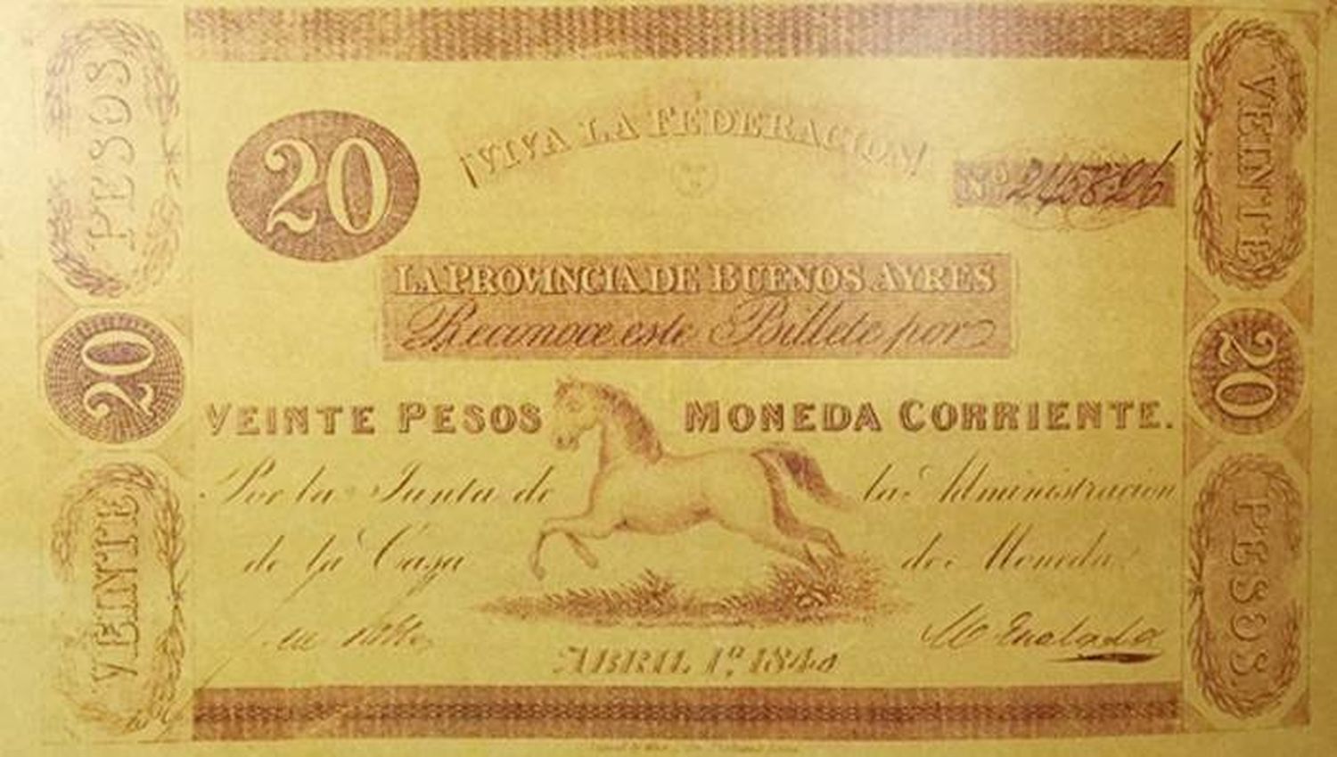 Los primeros billetes en la Argentina: cuando los pesos tuvieron imágenes de Washington, Bolívar y hasta  de un canguro