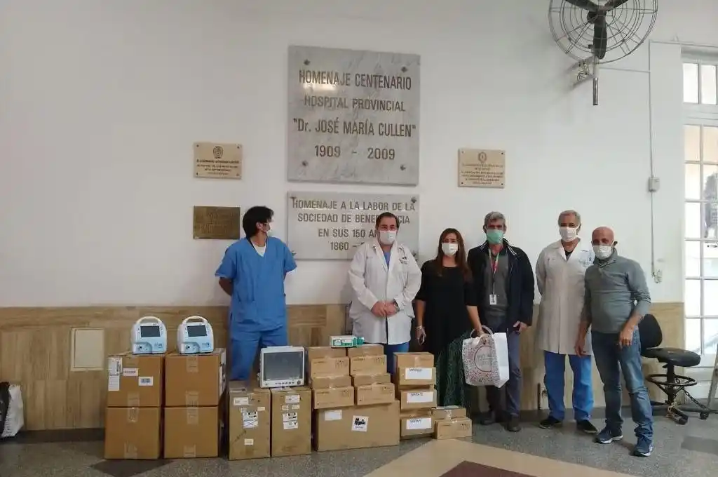 El hospital Cullen recibió donaciones de Messi