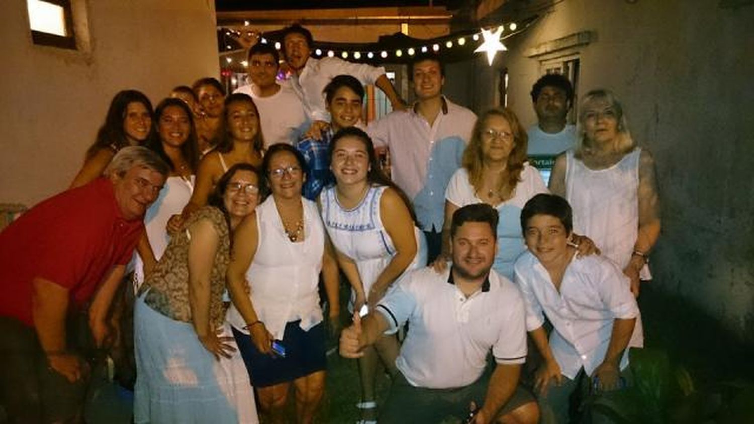 Leo Tonetti en su visita a Gualeguay