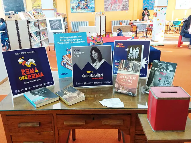La escritora Gabriela Exilart estará en la Feria del Libro y Autores