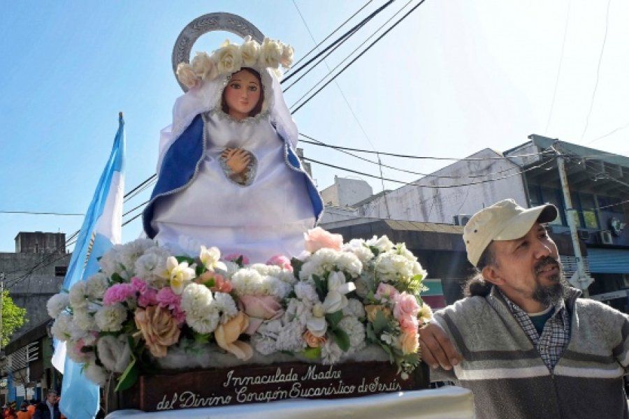 Miles de personas en la 48va. peregrinación a Luján