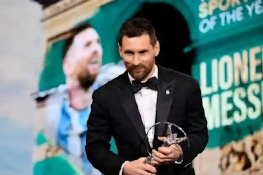 Messi ganó su segundo Premio Laureus