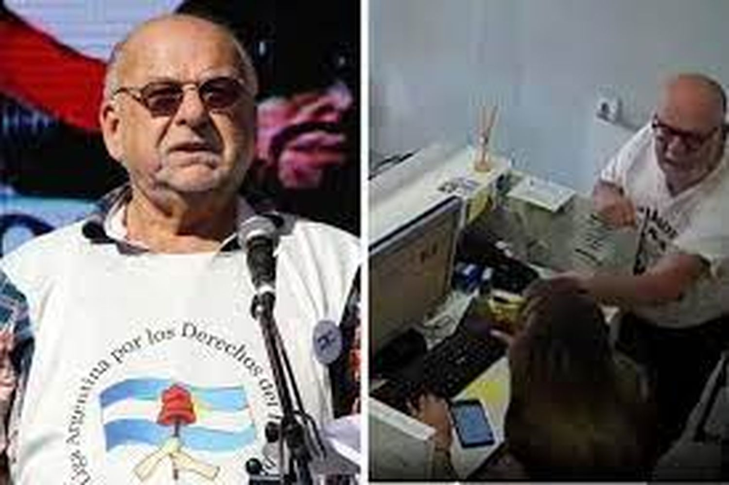 Renunció José Schulman, el presidente de la Liga Argentina por los Derechos Humanos que golpeó a una empleada de una empresa de transporte