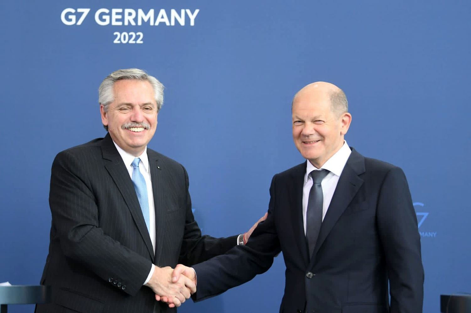 En Alemania, Alberto Fernández criticó las sanciones económicas contra Rusia