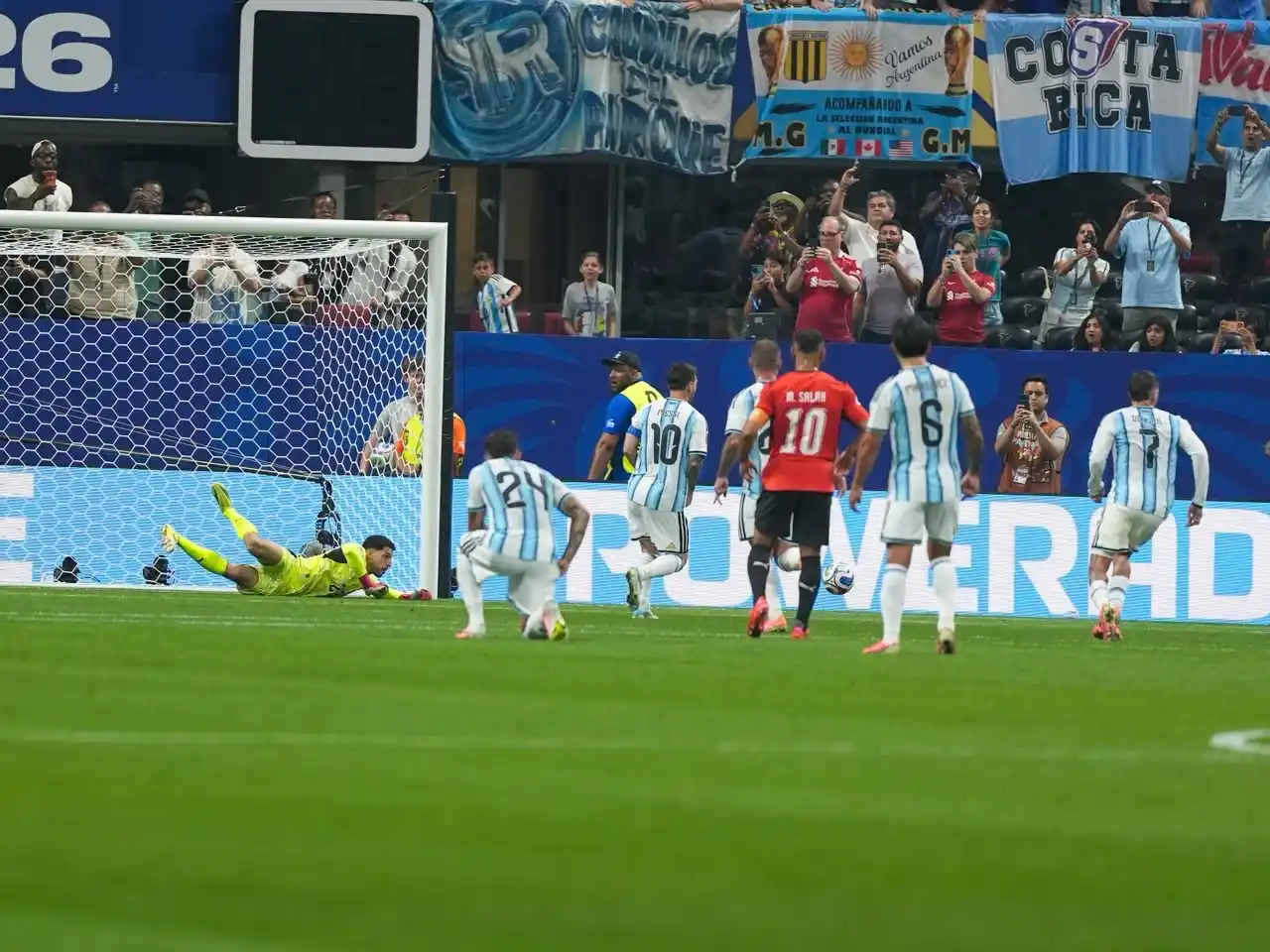 Argentina pierde 1 a 0 contra Egipto por los 8° de final de la Copa del Mundo: seguí el minuto a minuto