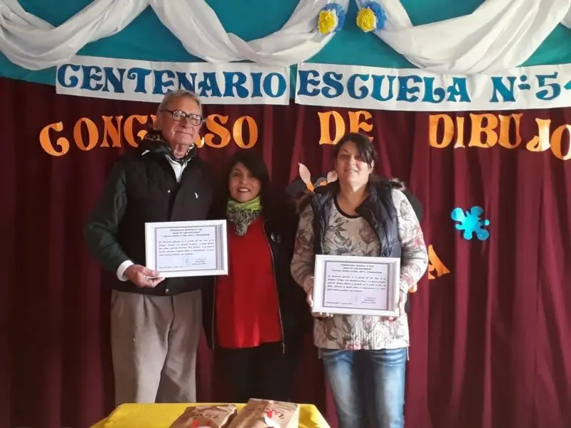 Díaz Llanos y Espinosa visitaron Corrientes con su proyecto cultural