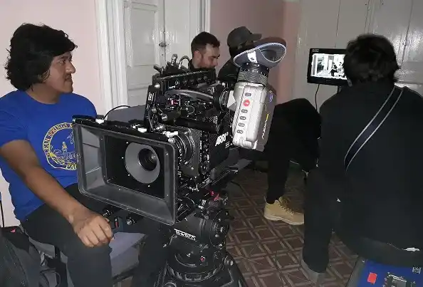 Filmaron la película Golondrinas en el Hospital Centenario