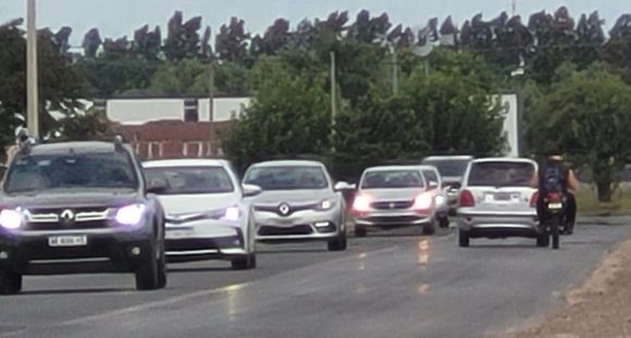 Repavimentación de ruta 1001: sin fresado, señalización ni maquinarias