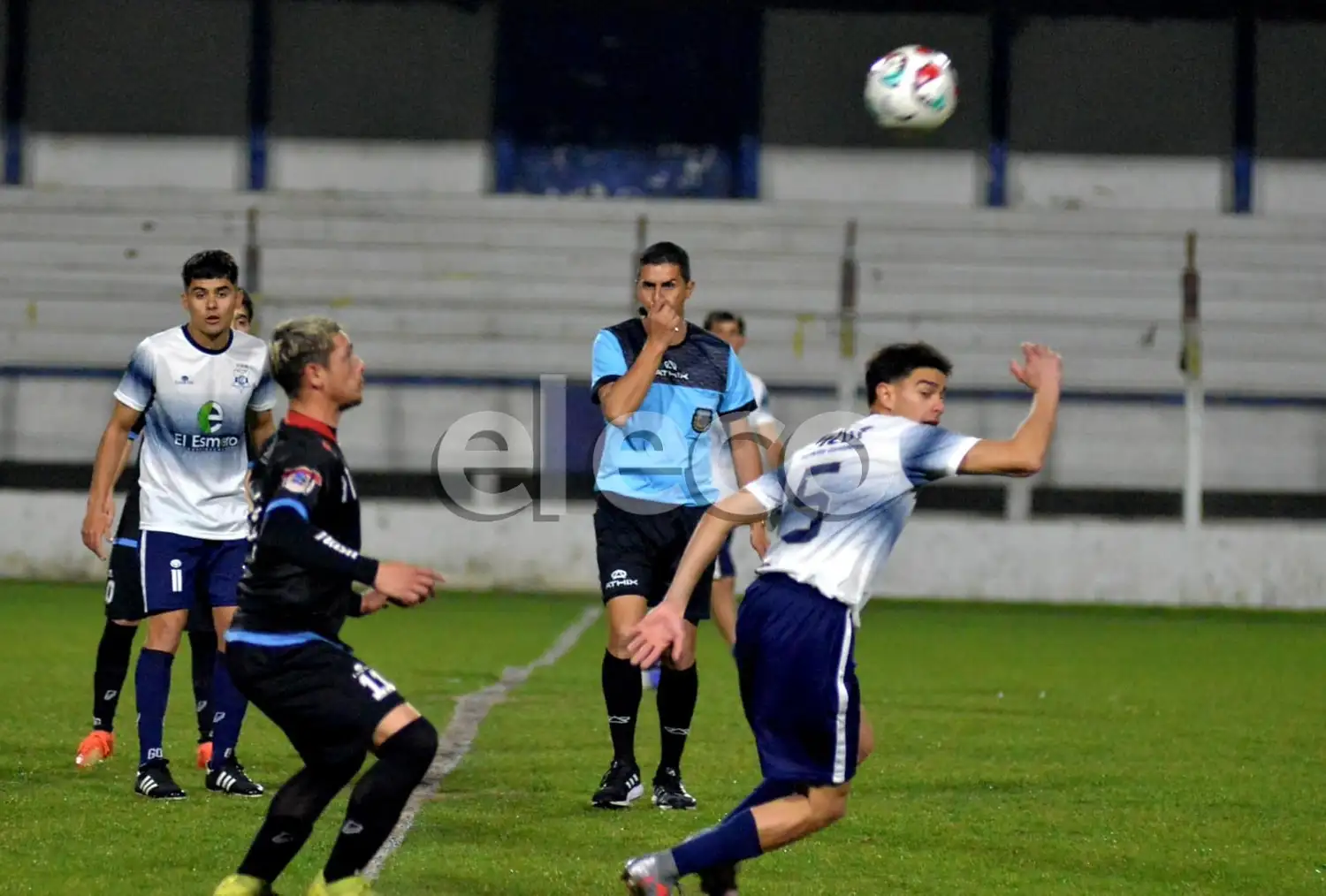 Lucas Casco y Germán Iriart, en el reciente Loma Negra-Gimnasia.