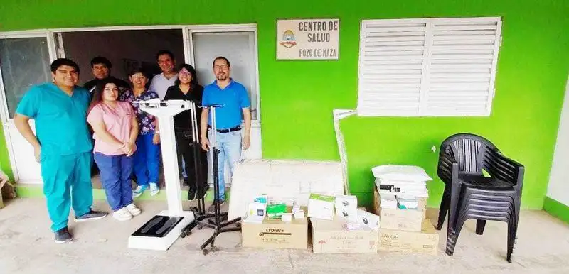 Pozo de Maza: renuevan elementos
y mobiliario en el centro de salud