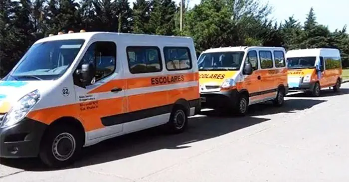 Transporte escolar con inconvenientes